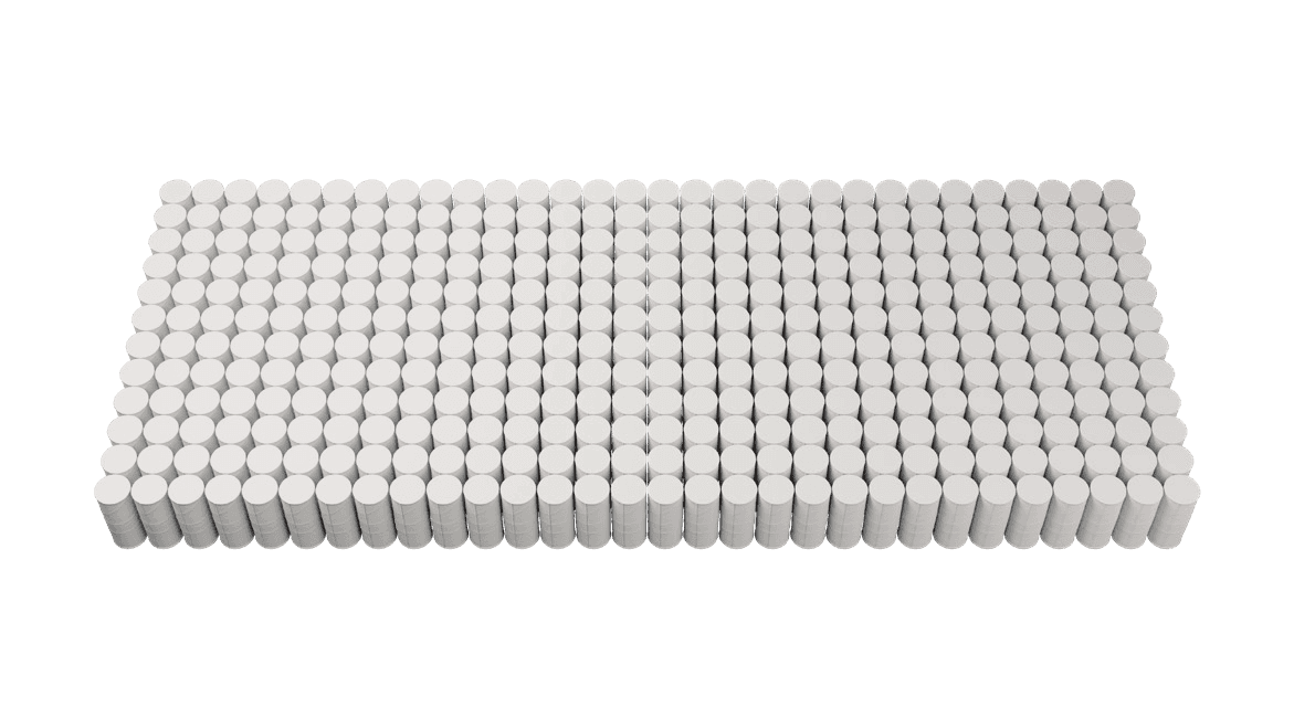 Sofa Pouqette top view