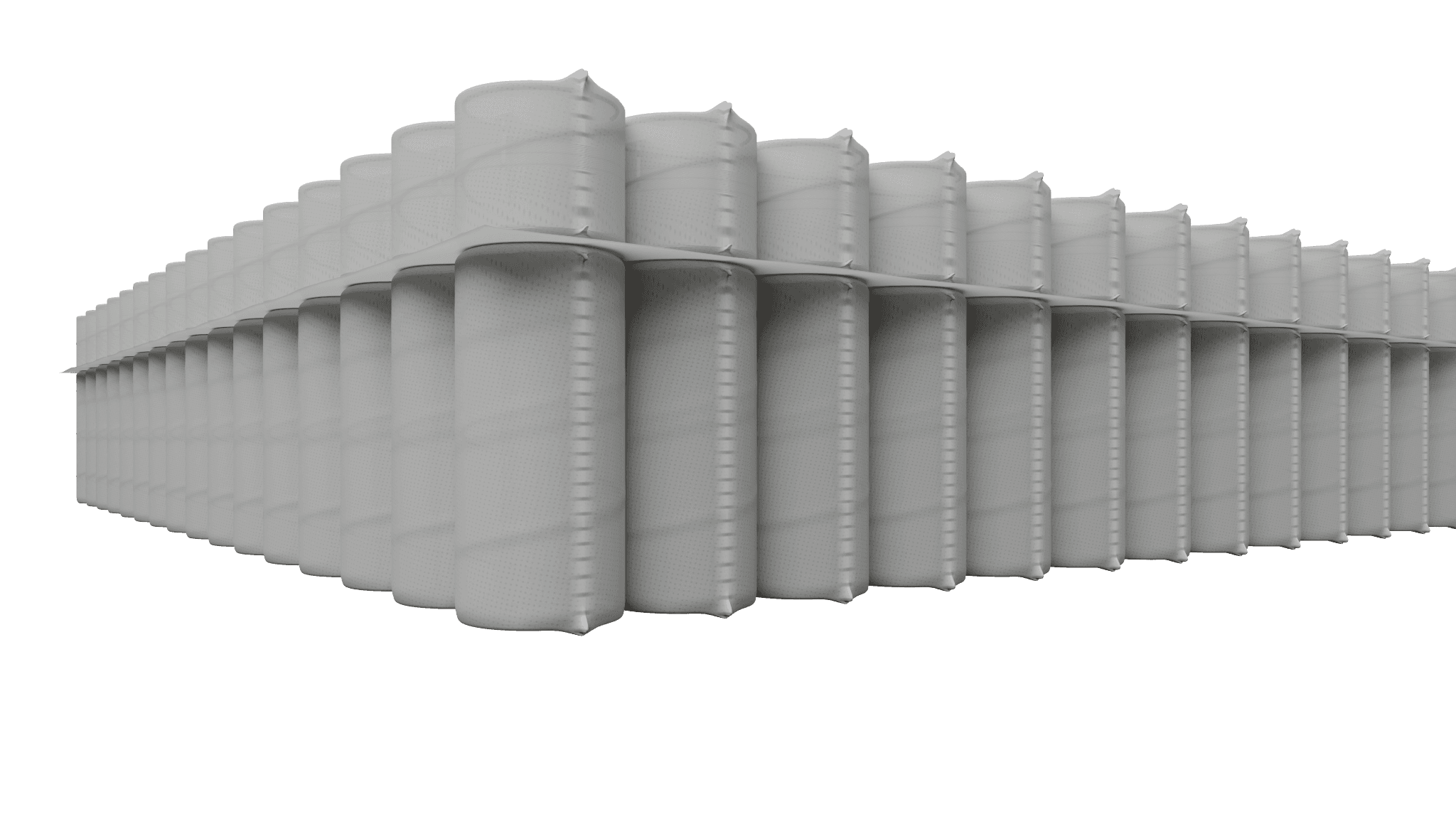 Pocket Springs — Double Deqer double-layer spring unit