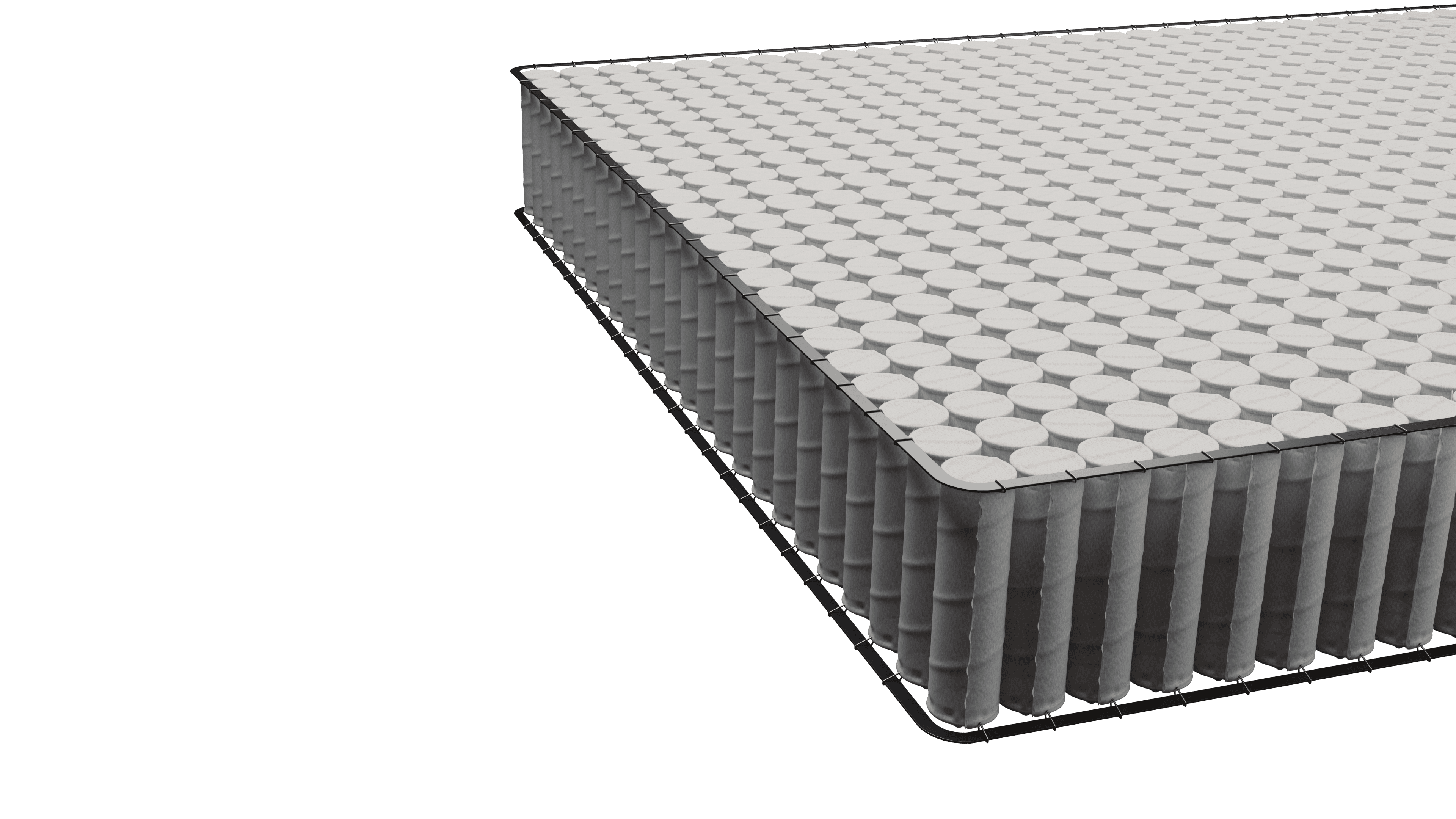 Sprynx high count pocket spring unit